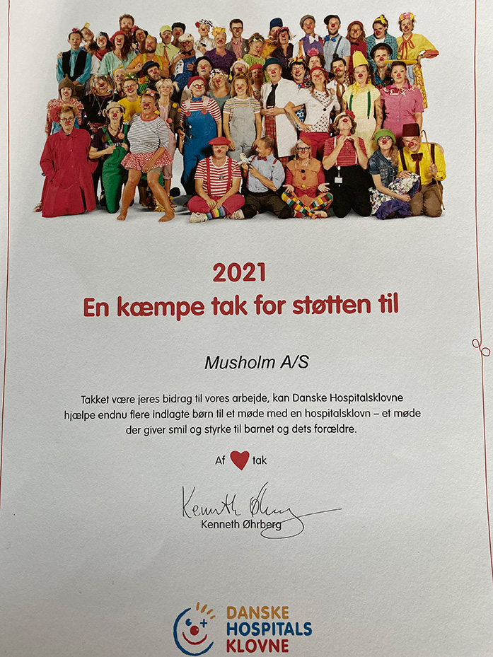 DANSKE HOSPITALS KLOVNE
